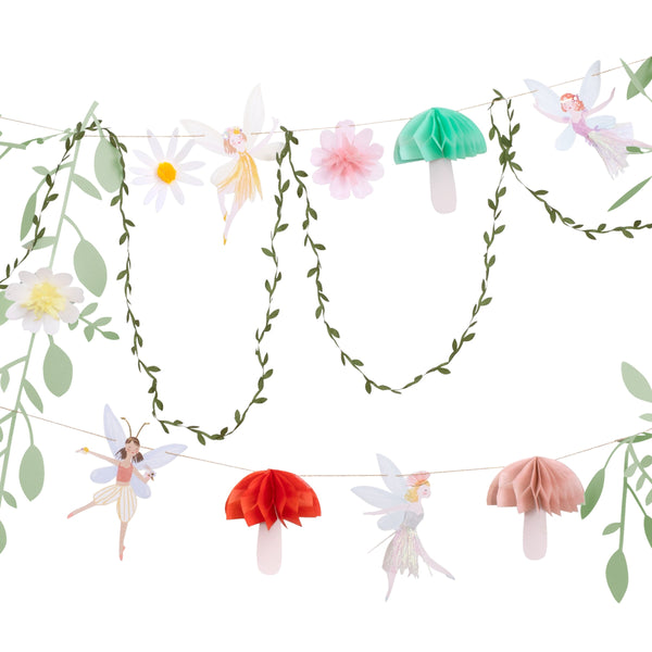 If you're looking for girls party decoration then you'll love our fairy party garland. Image1