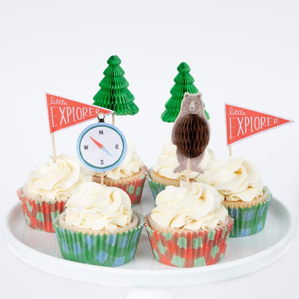 Outdoor Adventures Cupcake Kit (x 24 toppers)