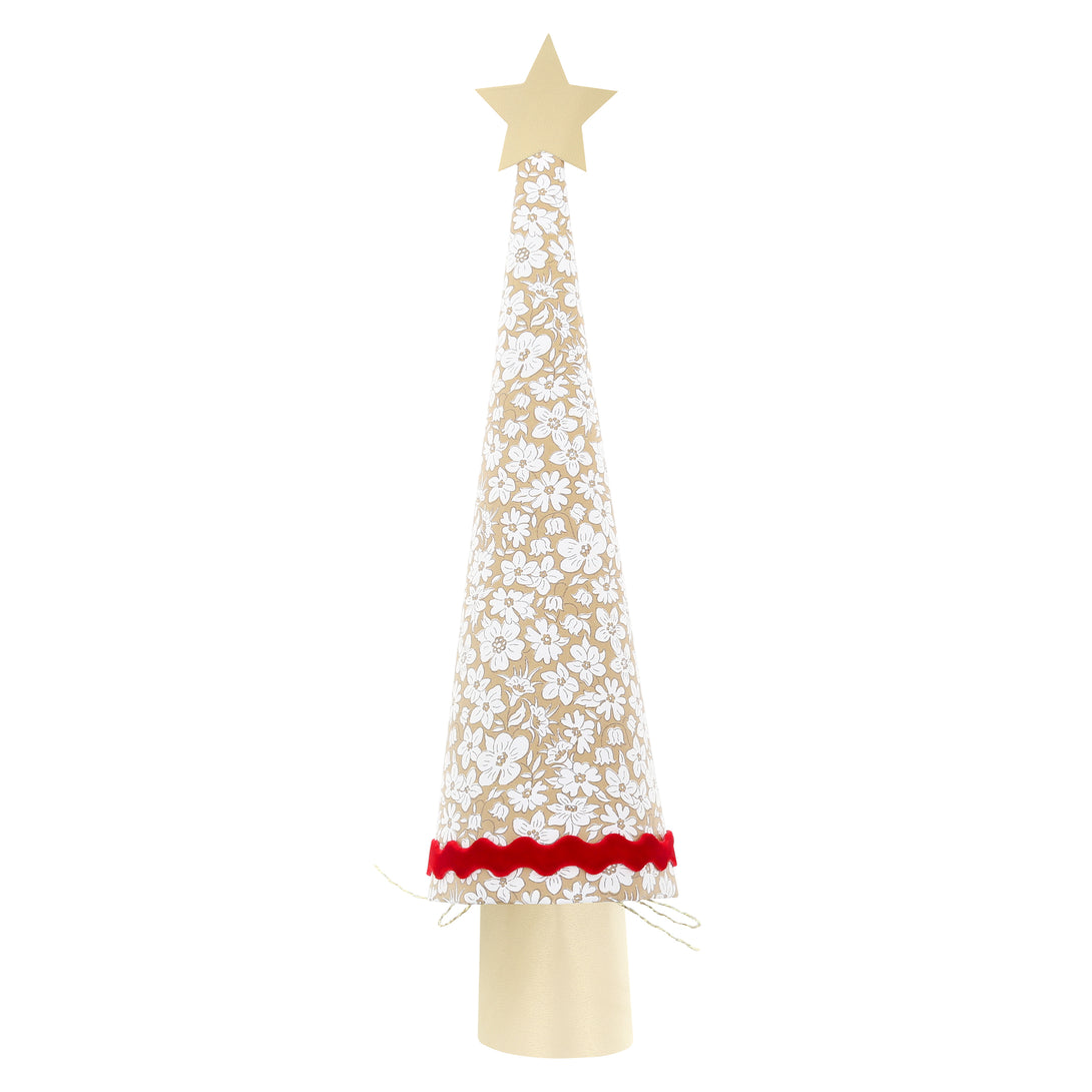 Our Christmas crackers feature stunning Liberty floral prints, velvet ric rac, matt gold tone details, and contain a party hat, joke and quality gift. Image9
