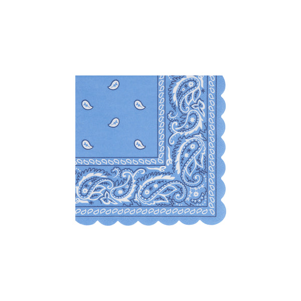 Our party napkins, with colourful bandana designs are great for tablescaping for a country music party, BBQ or line dancing fun. Image3