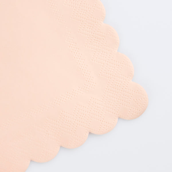 Our party napkins, in a soft pink, are ideal for a pink themed party. Image3