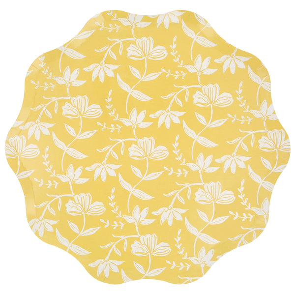 Our paper plates, in a large dinner plate size, feature colourful designs inspired by Indian block prints, ideal for stylish garden and tea parties. Image10