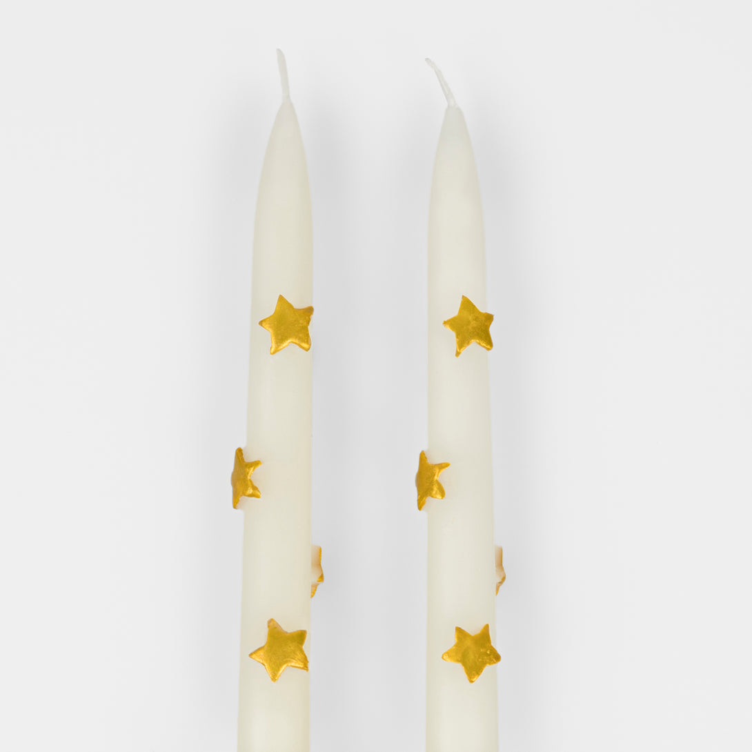 Our taper candles, with a bow design, are perfect as Christmas decorative candles. Image4