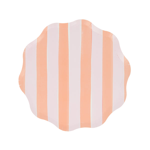Our side plates, crafted in paper with thick pastel stripes, will look amazing at any spring party or as picnic plates. Image6