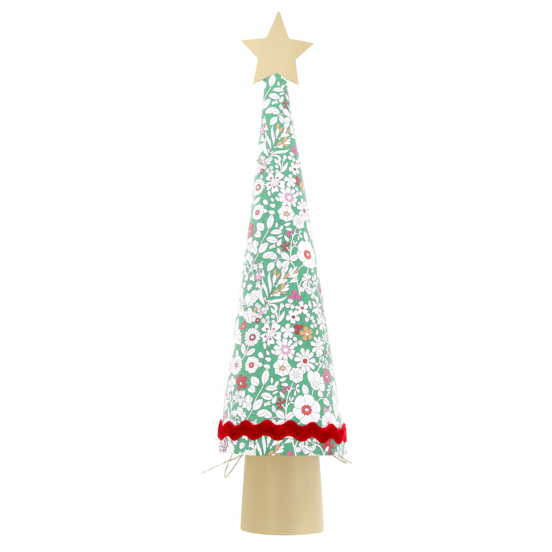 Our Christmas crackers feature stunning Liberty floral prints, velvet ric rac, matt gold tone details, and contain a party hat, joke and quality gift. Image8