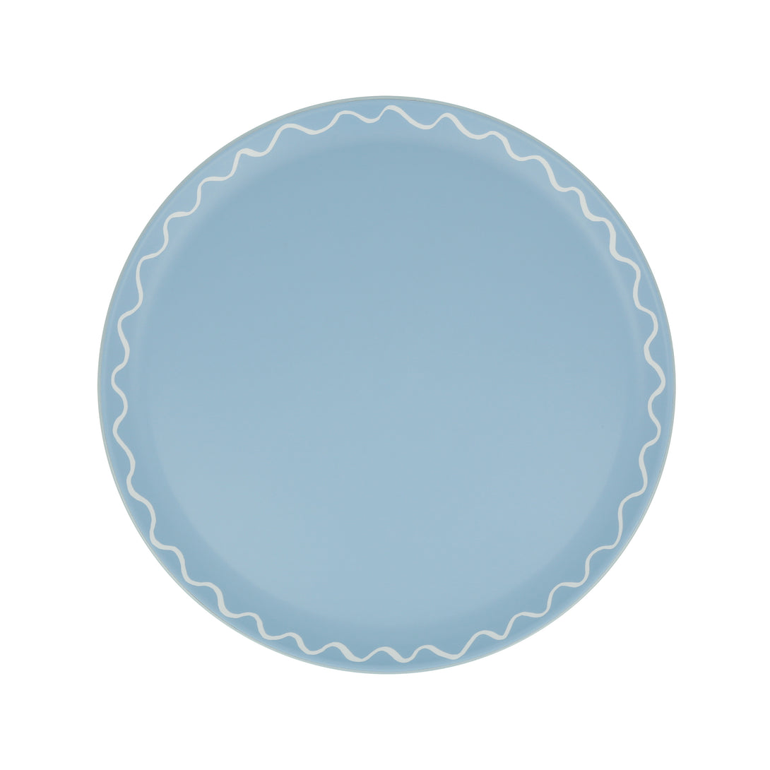 Our reusable side plates come in a pack of 6 colours and are made from recycled plastic.