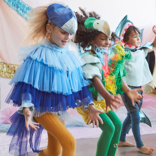 Our beautiful bird costume is perfect for kids dress up or as a bird Halloween costume. Image1