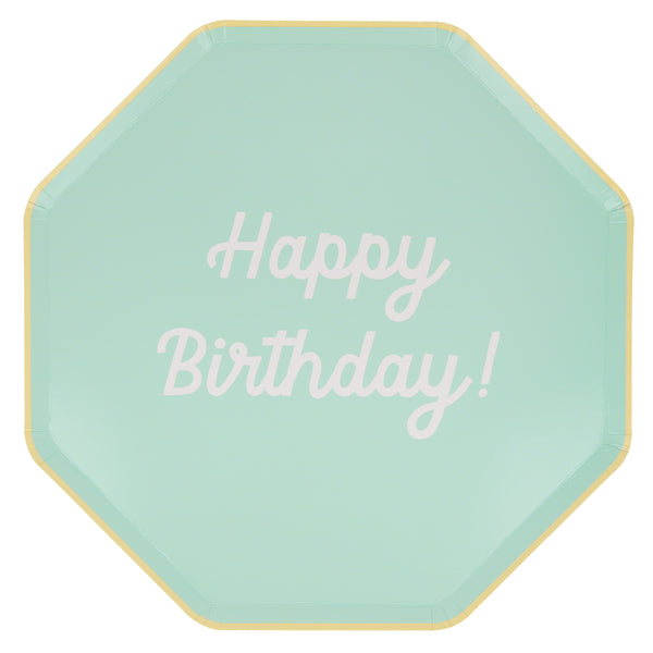 Make a birthday party look amazing with our birthday dinner plates, each set has 8 vibrant paper plates with co-ordinating borders. Image5