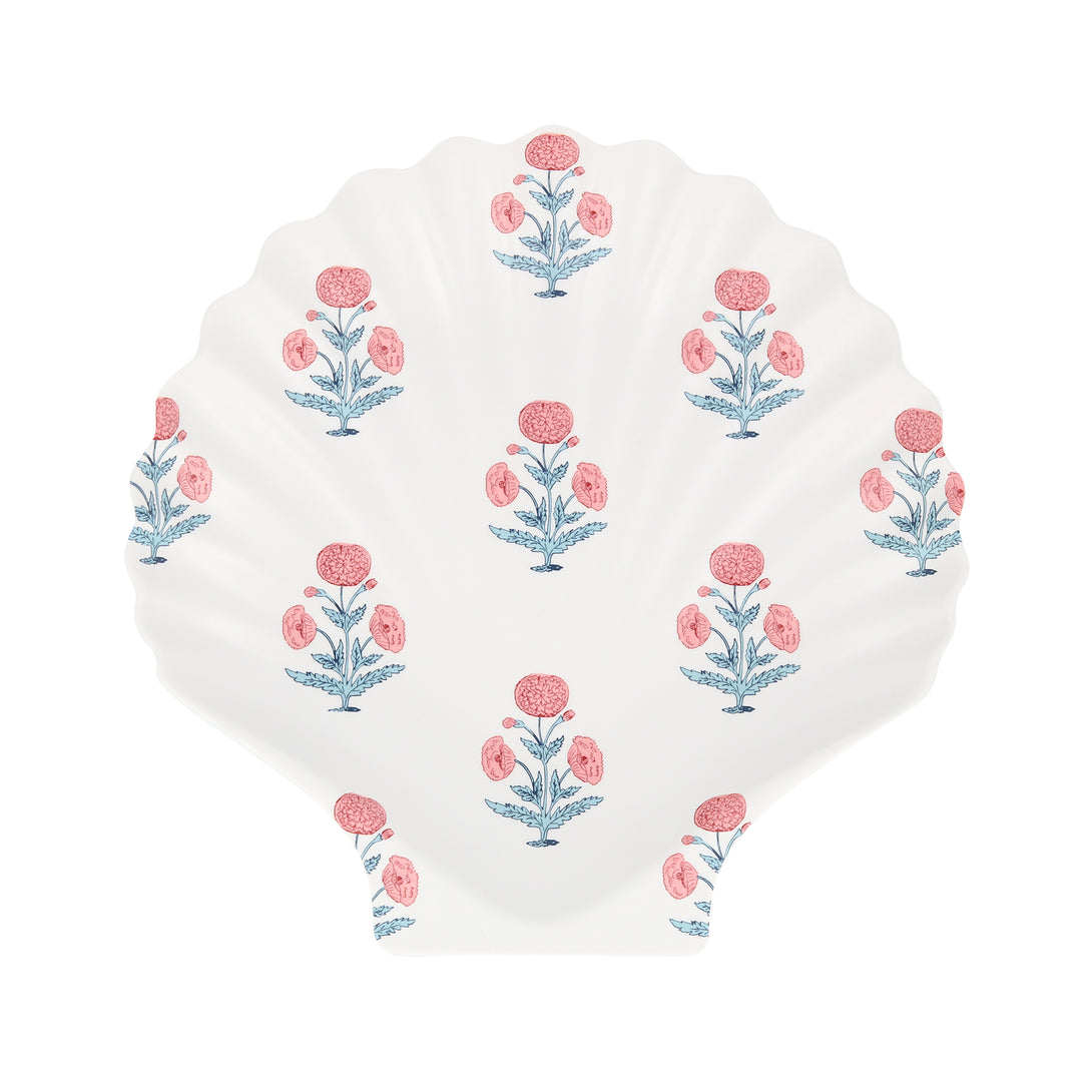 Our reusable plates are made from melamine and have 4 different Molly Mahon bohemian patterns.