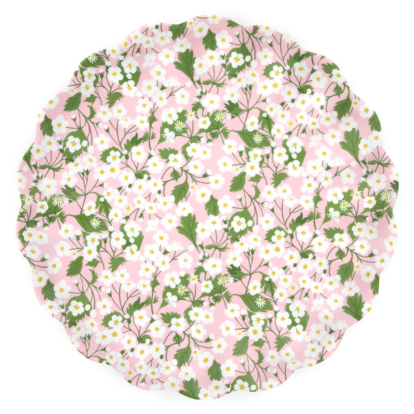 Meri Meri x Liberty Mixed Set Reusable Large Plates (x 4)
