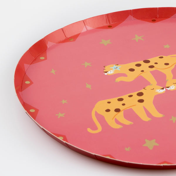 Make your circus party look amazing with our circus side plates each featuring classic circus characters . Image3