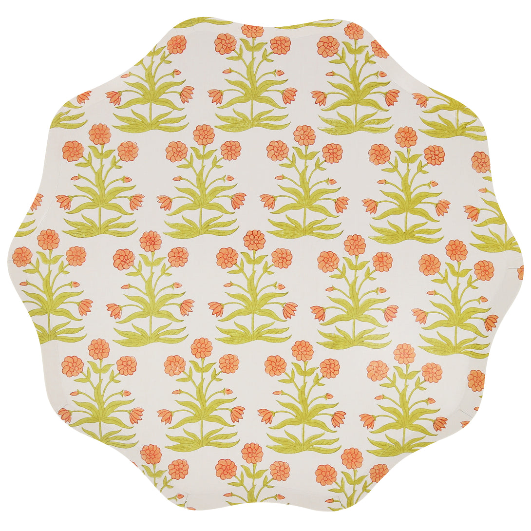 Our paper dinner plates feature Molly Mahon floral prints for a wonderful look, perfect for a bridal shower or garden party.