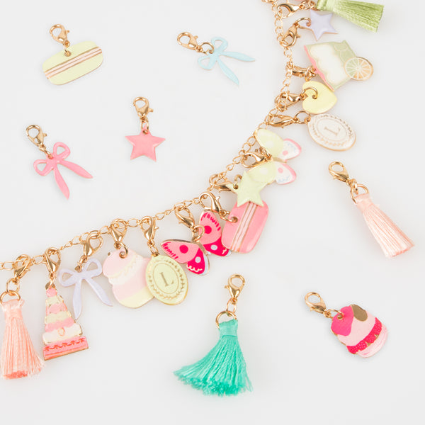 Kids who love accessories will adore our Laduree advent calendar which contains a charm bracelet, with enamel charms and cotton tassels. Image6