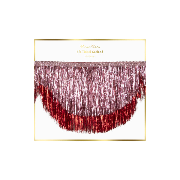 Use our pink tinsel garland to make your Christmas celebrations and New Year parties look vibrant and stylish. Image4