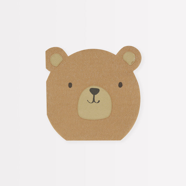 Our bear plates are ideal for a woodland-themed party, picnic, camping party or any outdoor adventure.