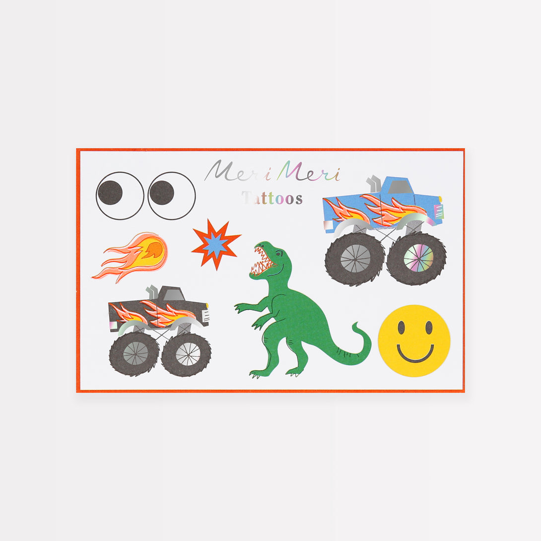 Our temporary tattoos for kids are great as party bag gifts or for a fun activity at a party or for sleep-overs.