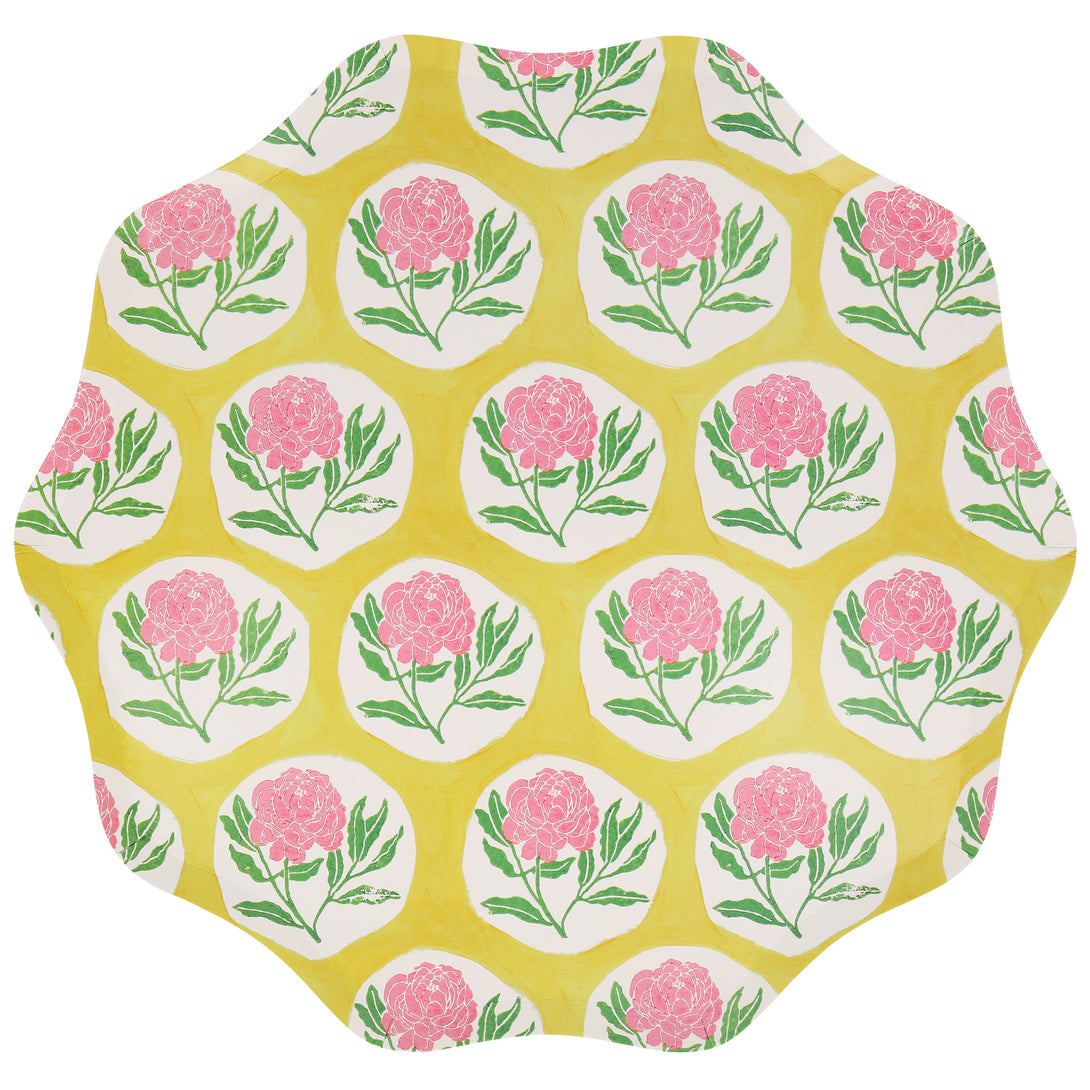 Our paper dinner plates feature Molly Mahon floral prints for a wonderful look, perfect for a bridal shower or garden party.