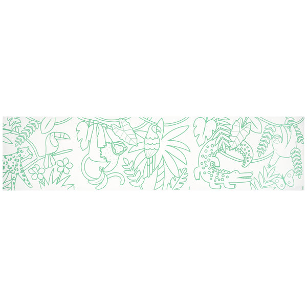 Our special colouring set, includes a roll of wild animals to colour in and 5 wax crayons, all beautifully presented in a printed card tube. For 3+. Image3