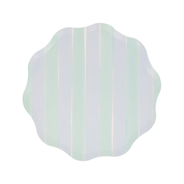 Our side plates, crafted in paper with thick pastel stripes, will look amazing at any spring party or as picnic plates. Image4