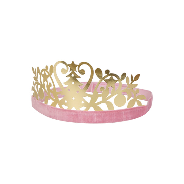 Our Christmas party hats set features paper tiaras with velvet bands and paper soldier hats with paper feathers, based on NYCB The Nutcracker. Image3