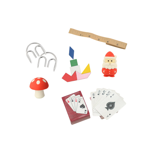 Our Christmas crackers feature reindeer with gold foil antlers and bow details in tartan and velvet, with a joke, party hat and small gift inside. Image2