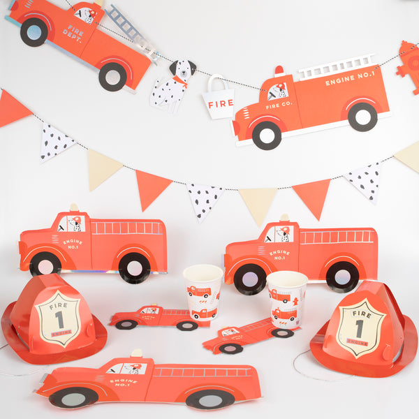 Fire Truck Party Set