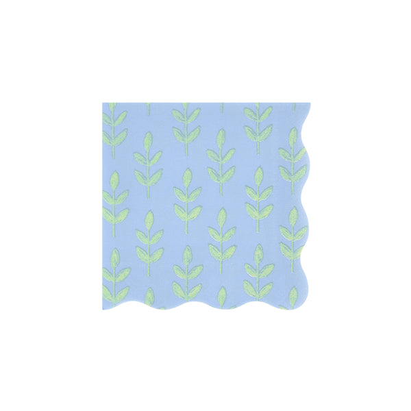 Our paper napkins, in a versatile small size, feature colourful floral designs based on Indian block prints, ideal for chic celebrations. Image7