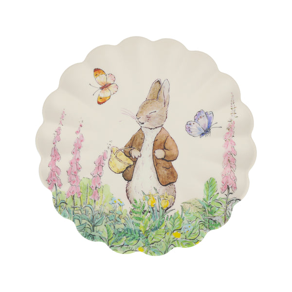 Our small melamine plates for kids feature Peter Rabbit and all his friends, perfect as picnic plates. Image8