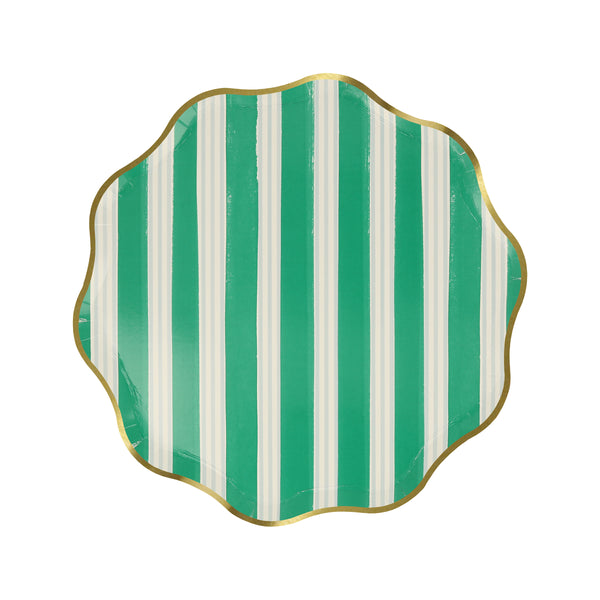 Our striped plates, in a side plate size, are ideal for Christmas cocktail parties. Image7