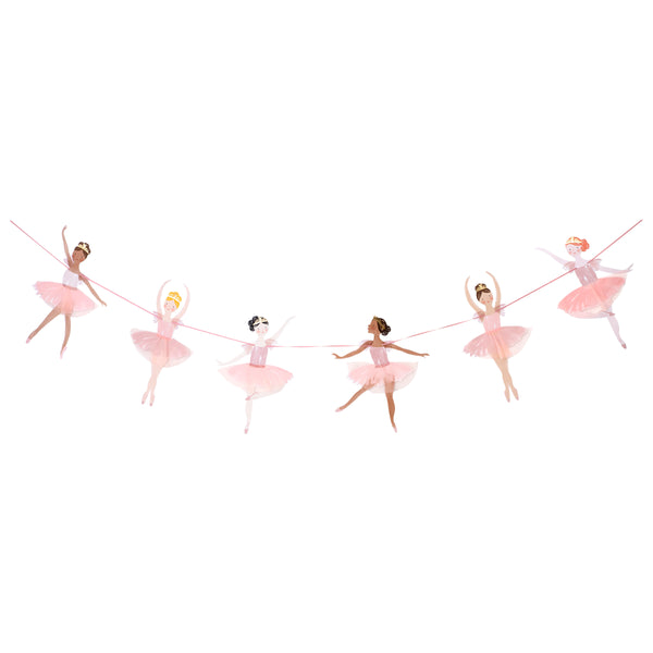 This set includes ballerina decorations for a birthday party, and tableware and a cupcake kit.  Image4