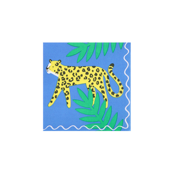 Make your jungle party table look amazing with our fun and colourful rainforest animal napkins, made from 3-ply paper. Image7