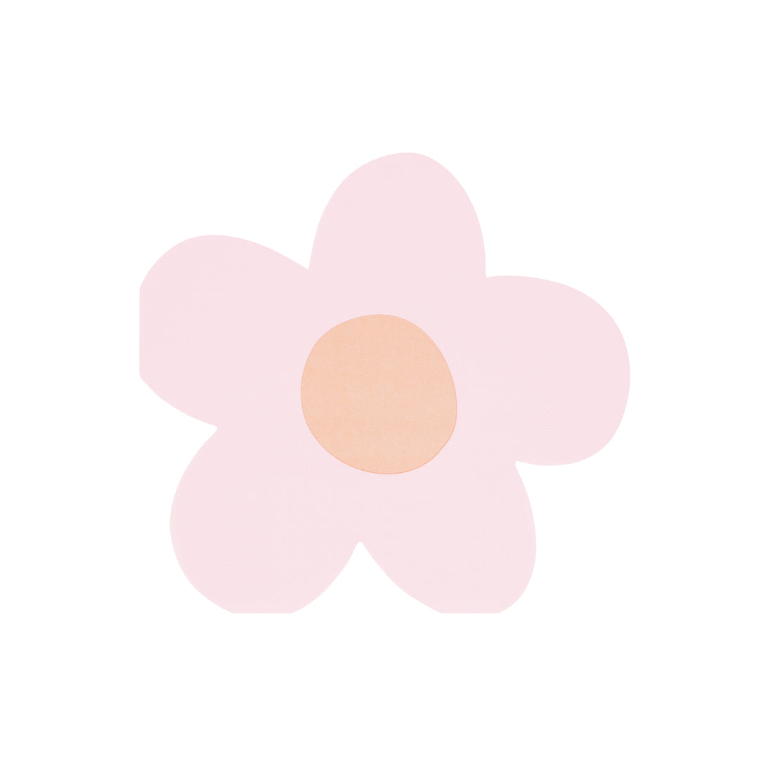 Our party napkins, in pastel colours and in a pretty daisy shape, will look amazing on your party table.