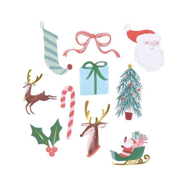 Use our Christmas stickers set to decorate cards, gift tags or posters, they make an excellent stocking filler. Image2
