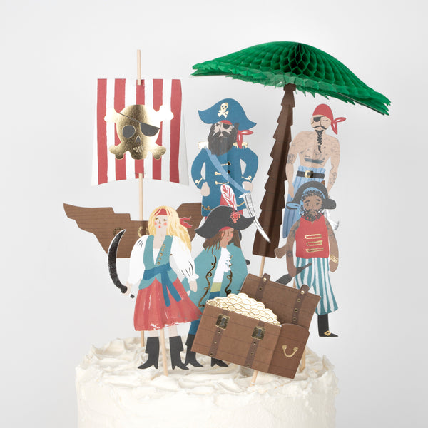 Pirates & Palm Tree Cake Toppers Image3