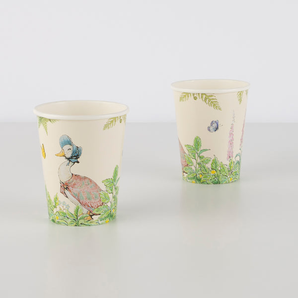 Our paper party cups are perfect for a Peter Rabbit party. Image5