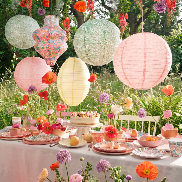 Our melamine cups feature six different pretty Liberty floral print designs, ideal for picnics and garden parties. Image2