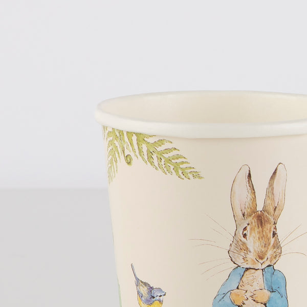 Our paper party cups are perfect for a Peter Rabbit party. Image4