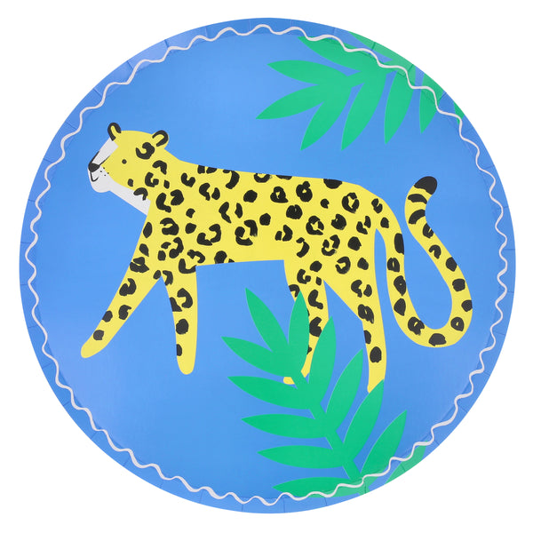 Our paper plates, featuring rainforest animals and bright plates are the perfect jungle party decorations. Image11