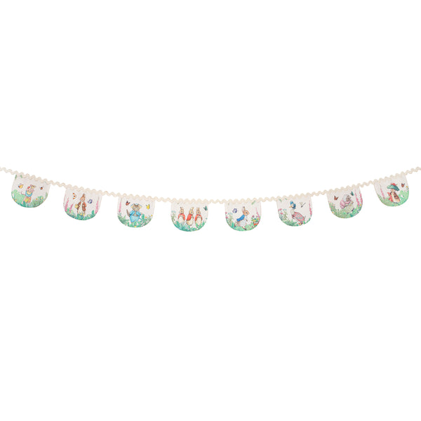 Our Peter Rabbit garland, crafted from fabric, is perfect as a baby shower garland or first birthday garland. Image5