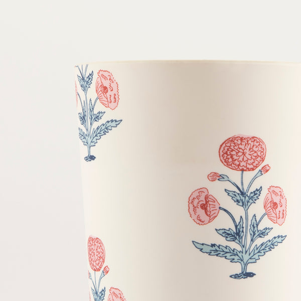 Our recycled plastic cups are perfect for any party, and feature Molly Mahon block print designs. Image4