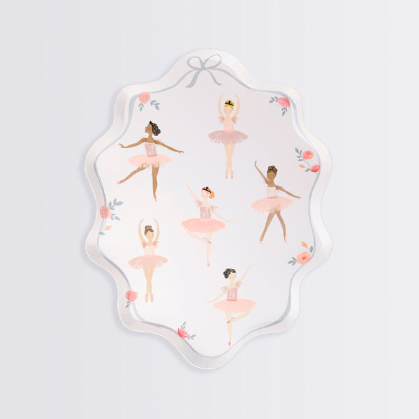 This set includes ballerina decorations for a birthday party, and tableware and a cupcake kit.  Image7