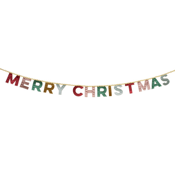 Our Christmas party set includes striped paper plates, cups and napkins, and a luxury velvet garland.  Image4