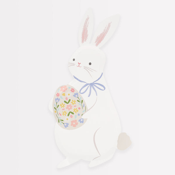 Our Easter plates are crafted in the shape of an adorable bunny, the perfect paper plates for Easter.