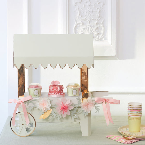 Meri Meri x Ladurée Paris Macaron Cart Centrepiece Image2