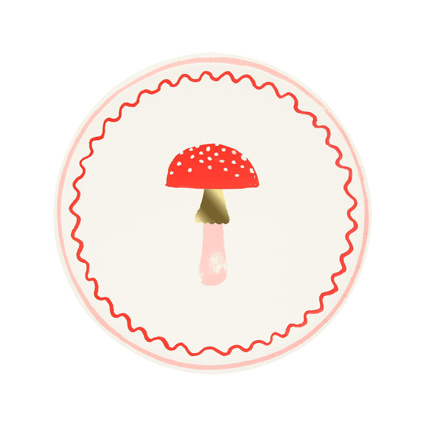 Our side plates, with a festive mushroom Christmas design, are ideal for small savoury and sweet treats. Image5