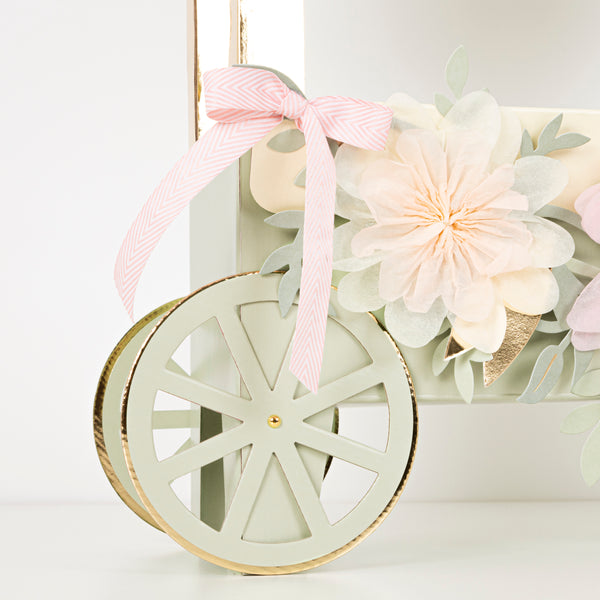 Meri Meri x Ladurée Paris Macaron Cart Centrepiece Image3