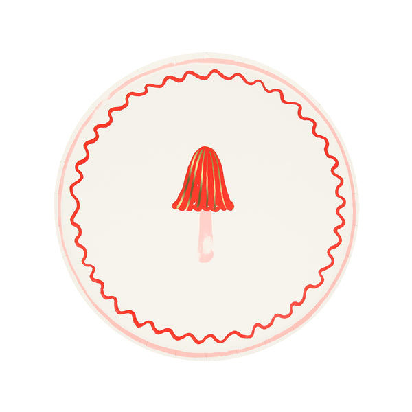 Our side plates, with a festive mushroom Christmas design, are ideal for small savoury and sweet treats. Image6