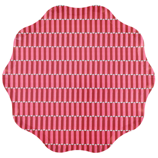 Our Christmas dinner plates, made from heavyweight paper, feature Molly Mahon block print designs in seasonal colours for a stylish look. Image9