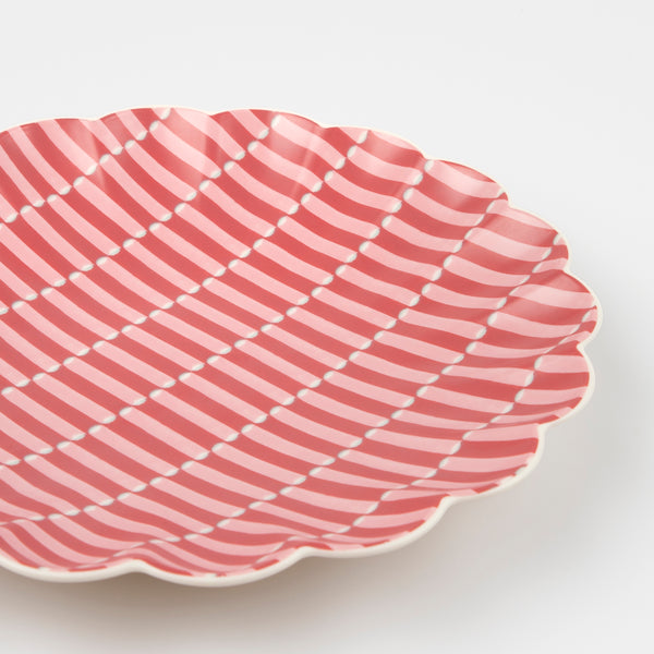 Our reusable side plates, made from RPET, feature Molly Mahon block print designs. Image4