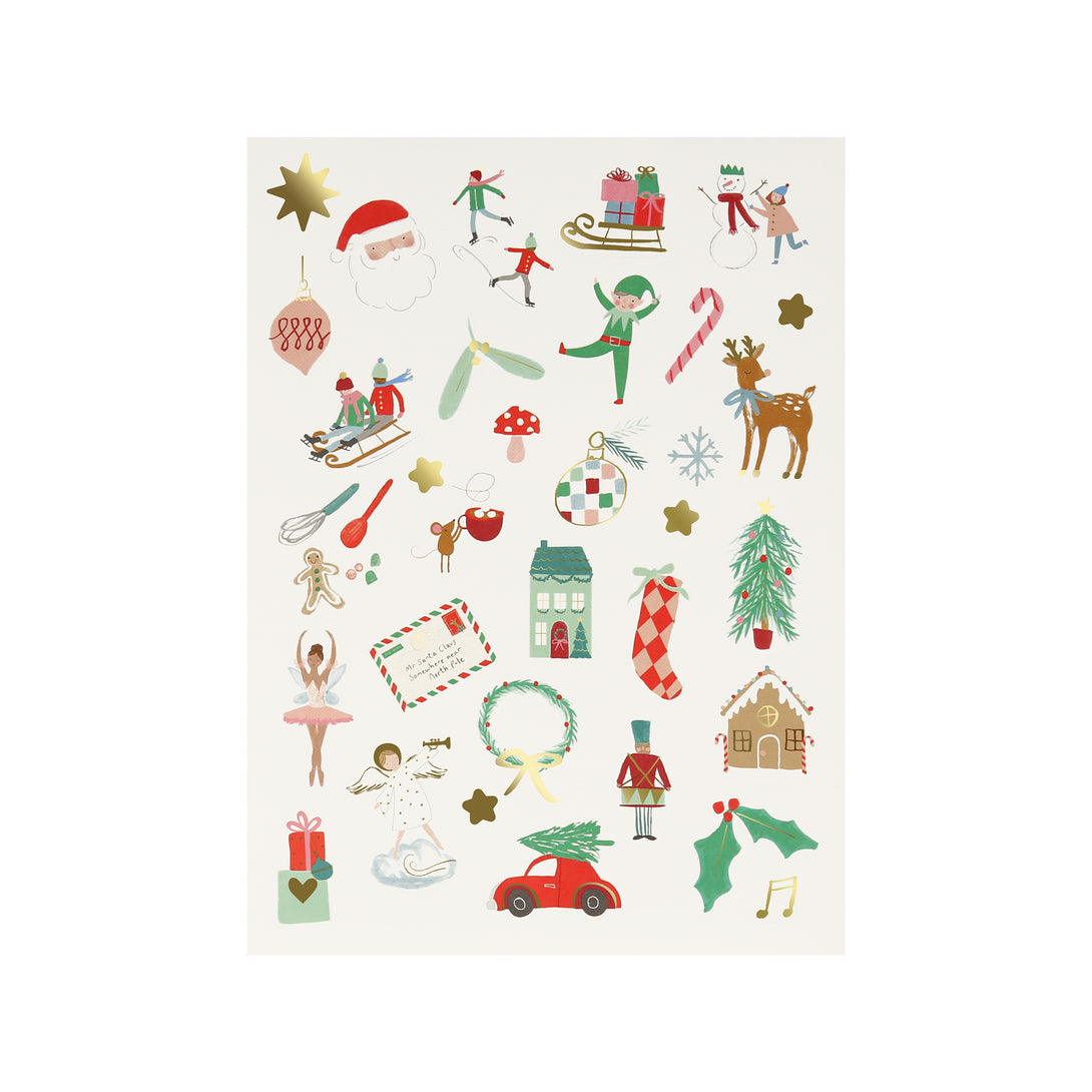 Our Christmas stickers feature all the favourite Christmas characters and are perfect as stocking fillers and festive party favours.